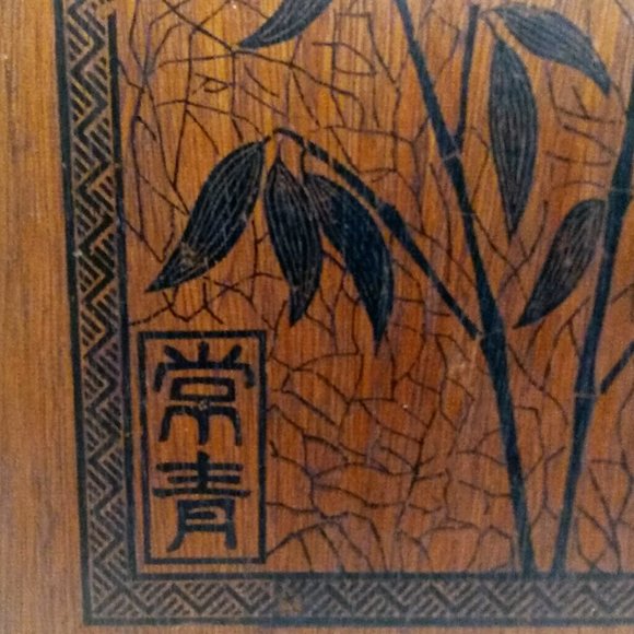 Olive Green Scented Large, Square Candle With Wooden Case/Box - Picture 13 of 15